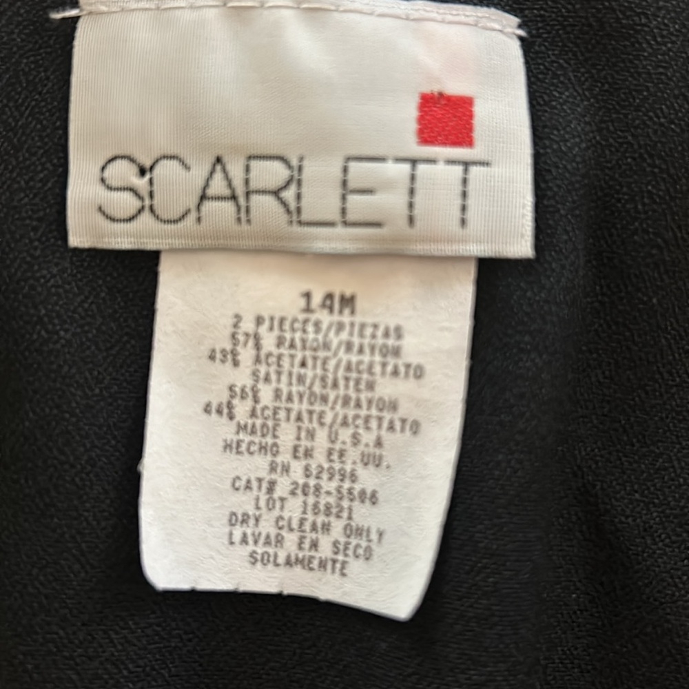 💥 Scarlett 2 Piece Evening dress- size 14M💥 - Picture 9 of 9